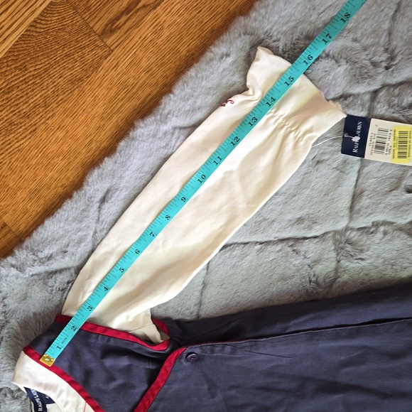 Ralph Lauren White/Navy Jumper, Toddler Girl 4T, New With Tags - Picture 6 of 14